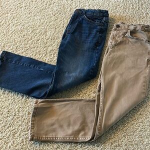 Pair of EUC Cat & Jack pants size 10